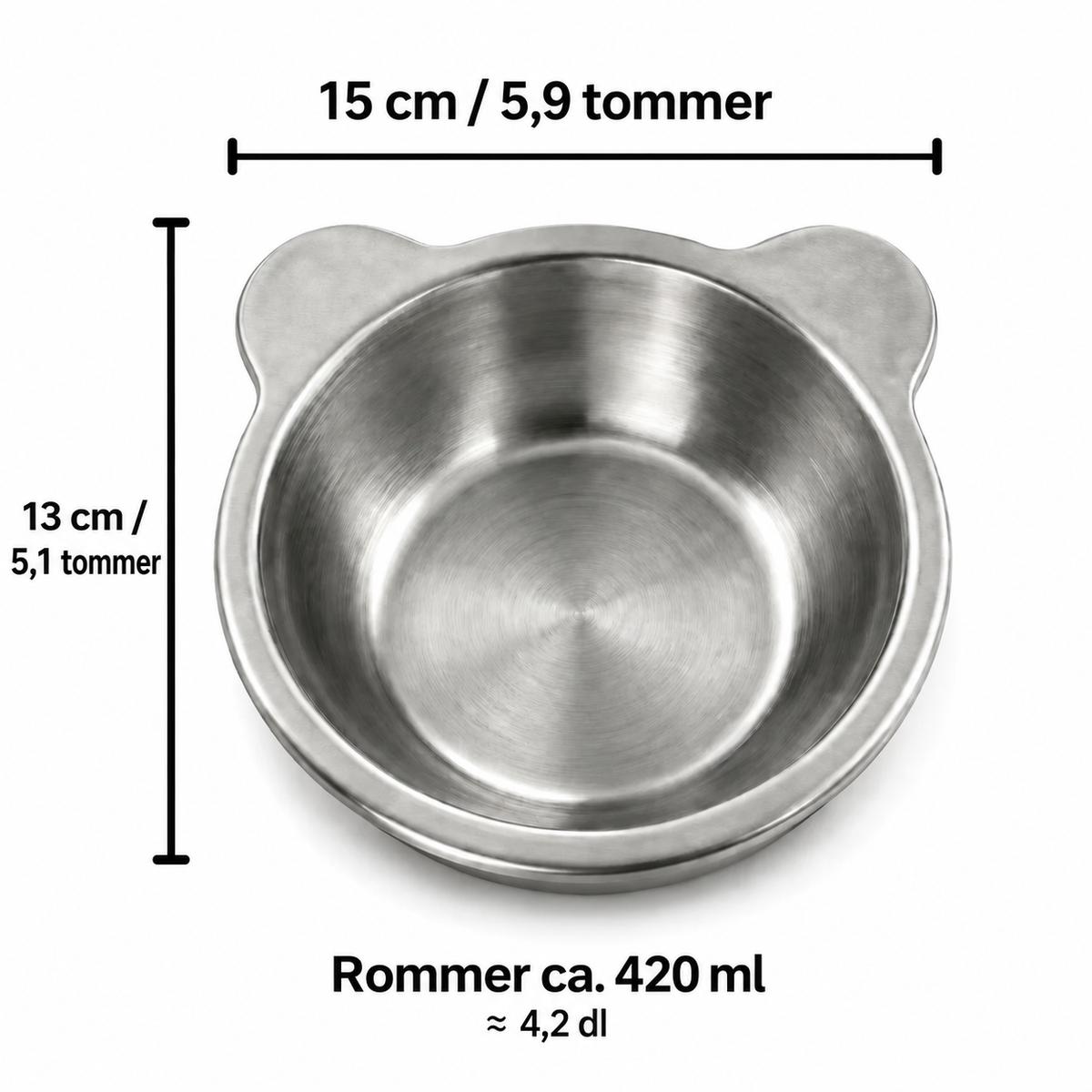 Vovena™ Ergonomisk 15° Matskål For Katter
